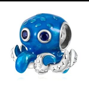 🐙925 Octopus Bracelet Charm For Pandora